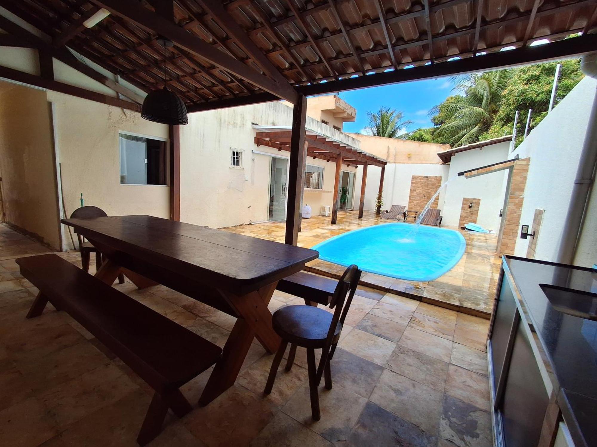 Casa Com Piscina Na Praia De Peroba Марагожи Экстерьер фото