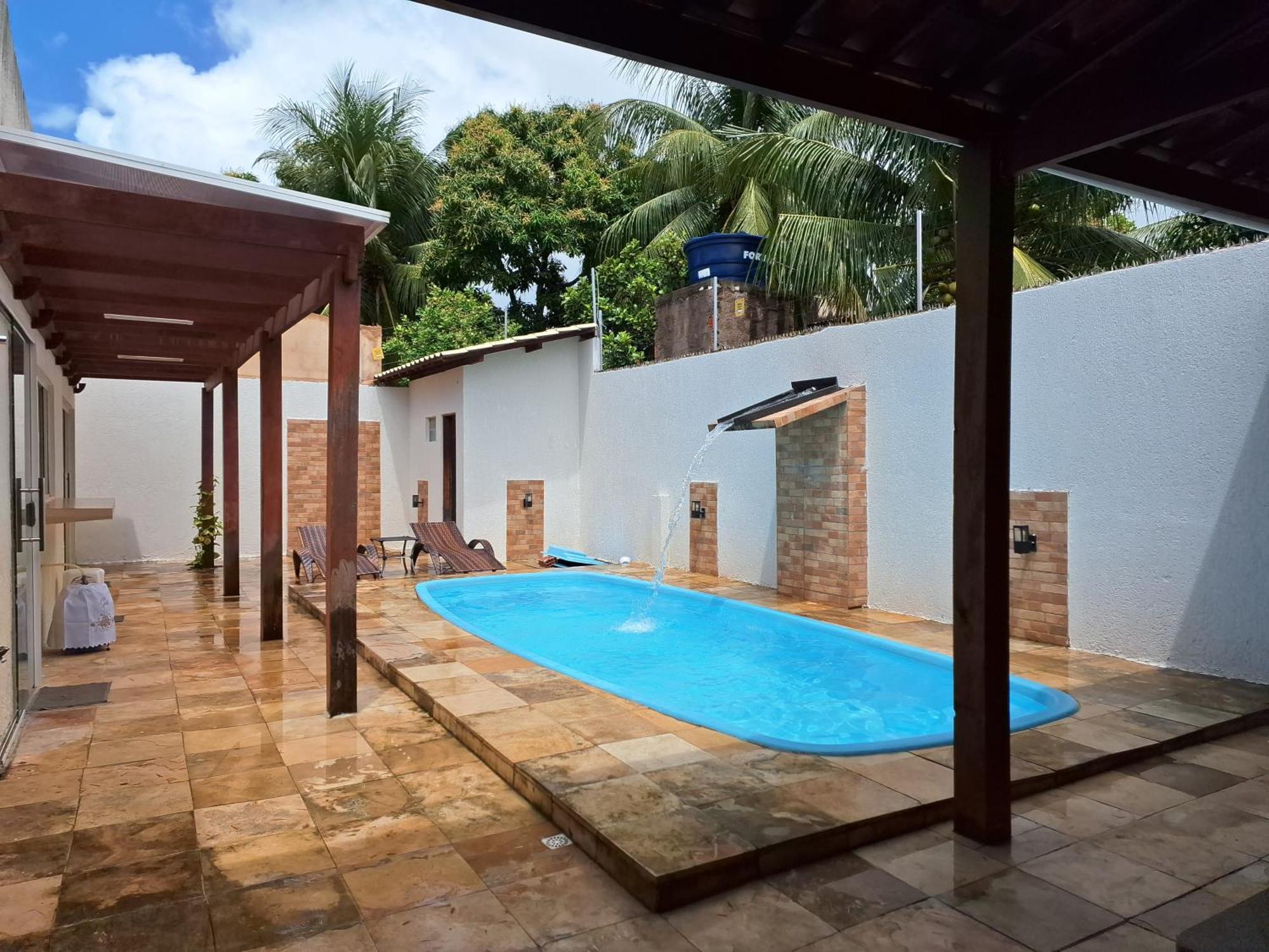 Casa Com Piscina Na Praia De Peroba Марагожи Экстерьер фото